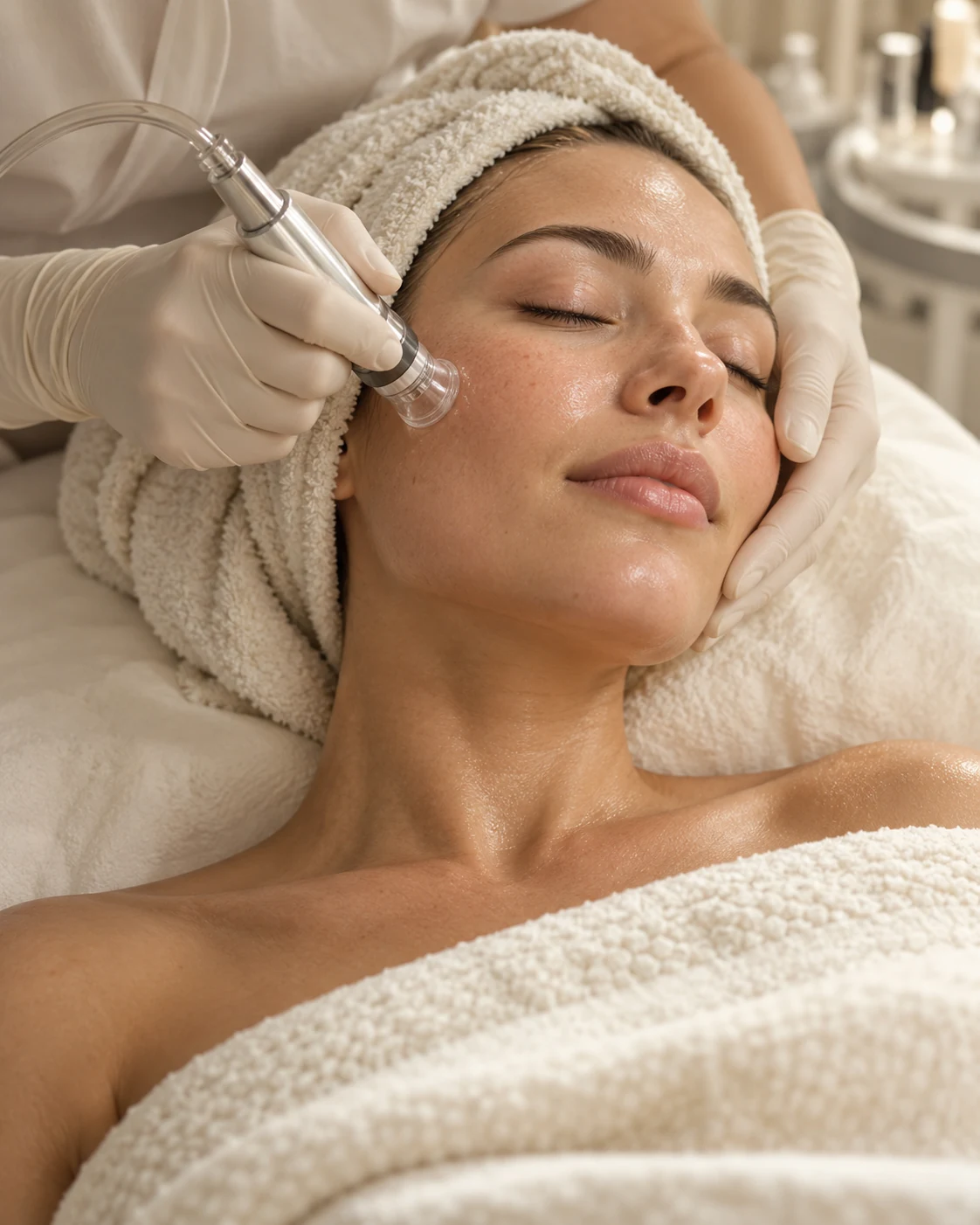 HydraFacial treatment